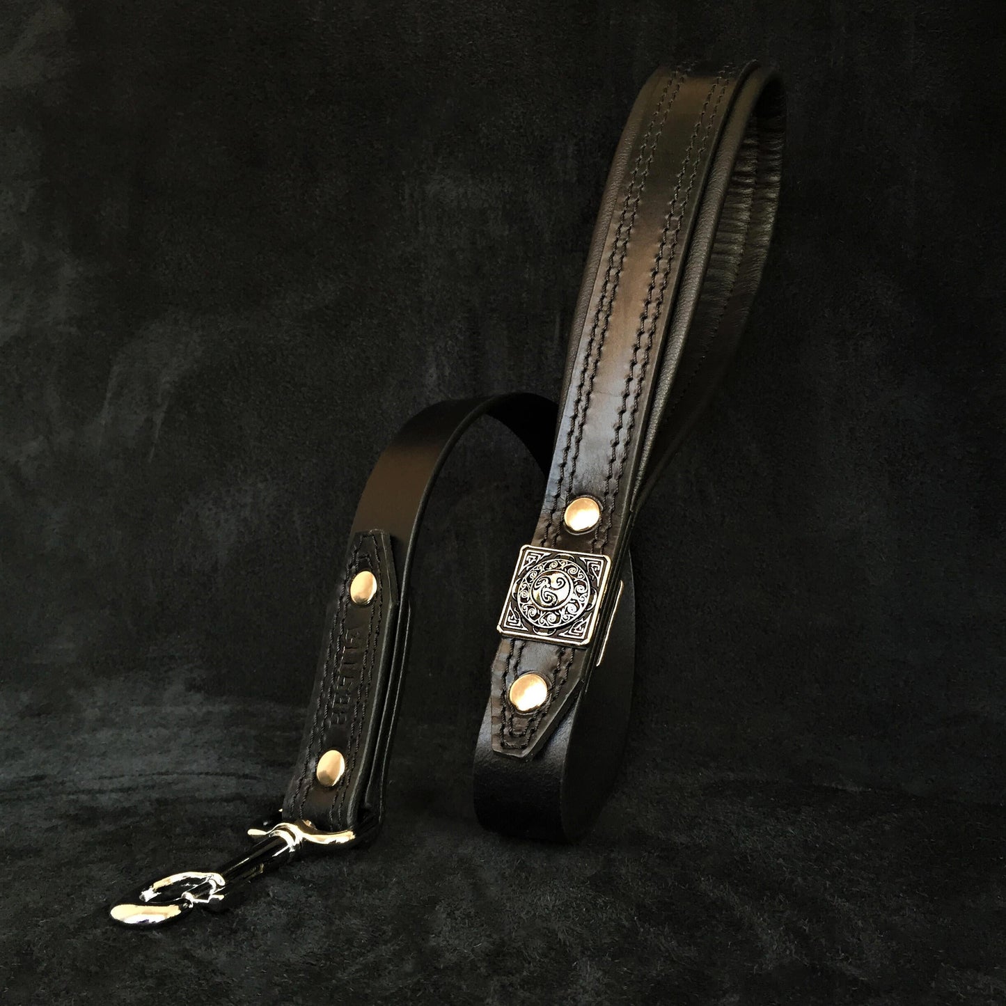 The all Black "Eros" collar 2.5 inch wide-3