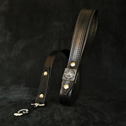 The all Black "Eros" collar 2.5 inch wide-3