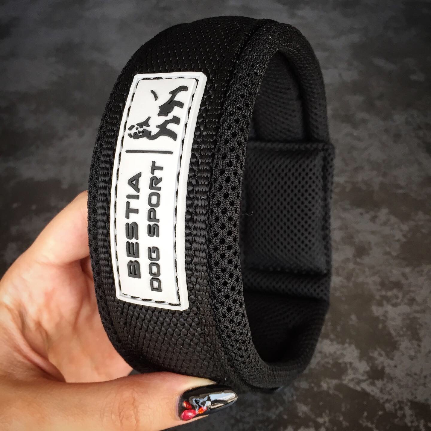 BESTIA DOG SPORT FAST RELEASE COLLAR BLACK-3