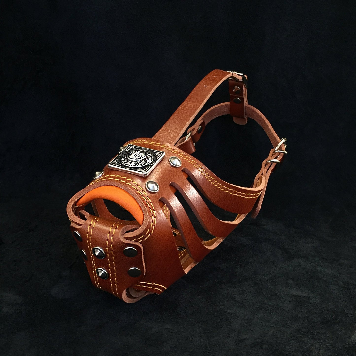 ''Eros'' Basket Muzzle BROWN-0