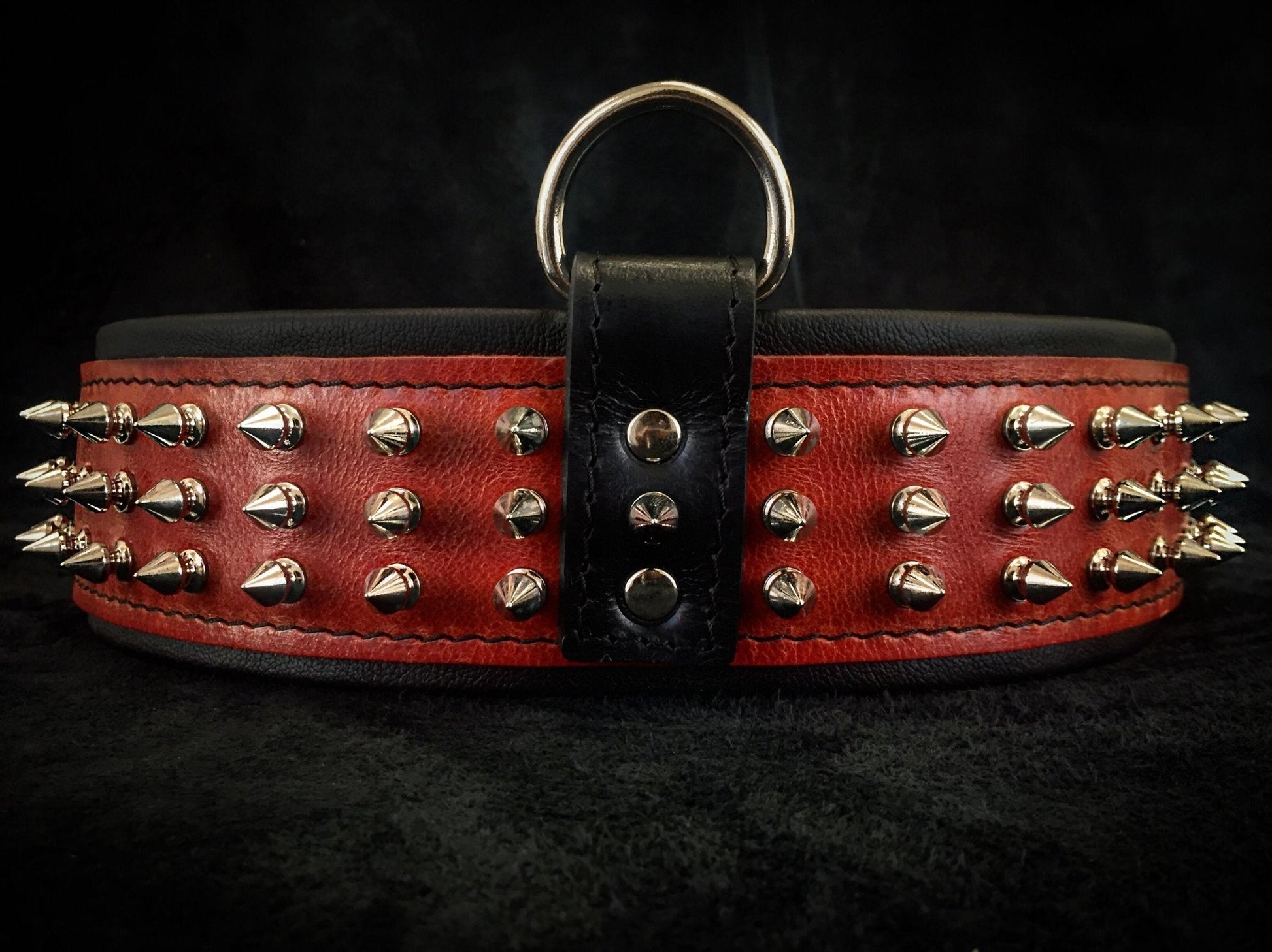 "Silver Giant" collar Red-1