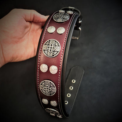 The "Hektor" Burgundy Collar LIMITED-0