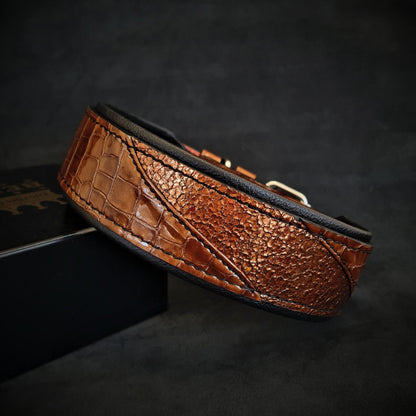 The "Korona" collar BROWN-0