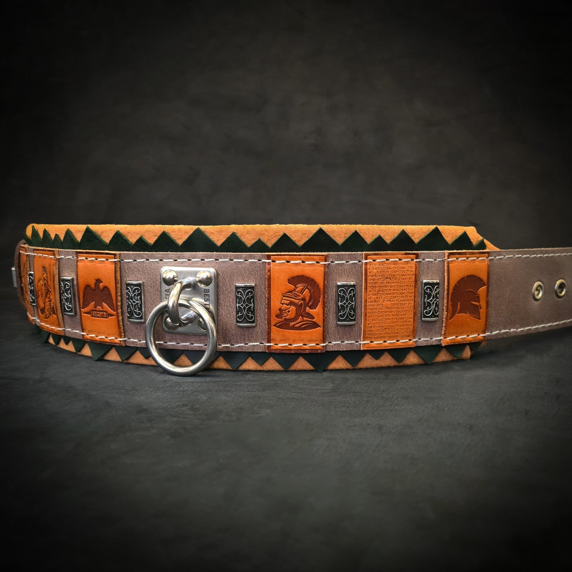 The ''SPQR'' Dog Collar-2